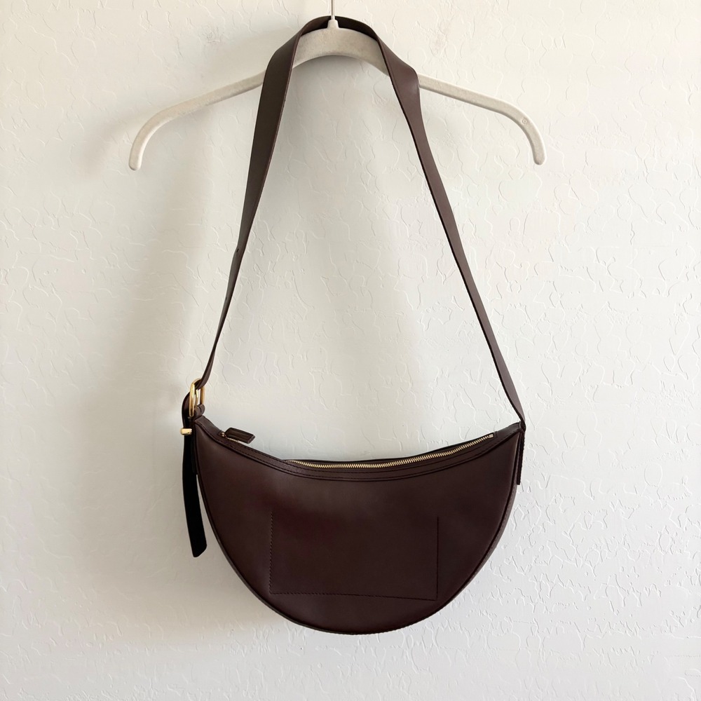 Madewell The Essential Sling Crossbody Bag Chocolate Raisin - Picture 4 of 6